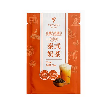 Tryall全分離乳清蛋白35g-泰式奶茶