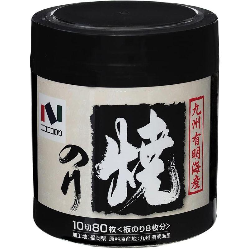 ニコニコのり 有明海産焼のり卓上10切 80枚×5本