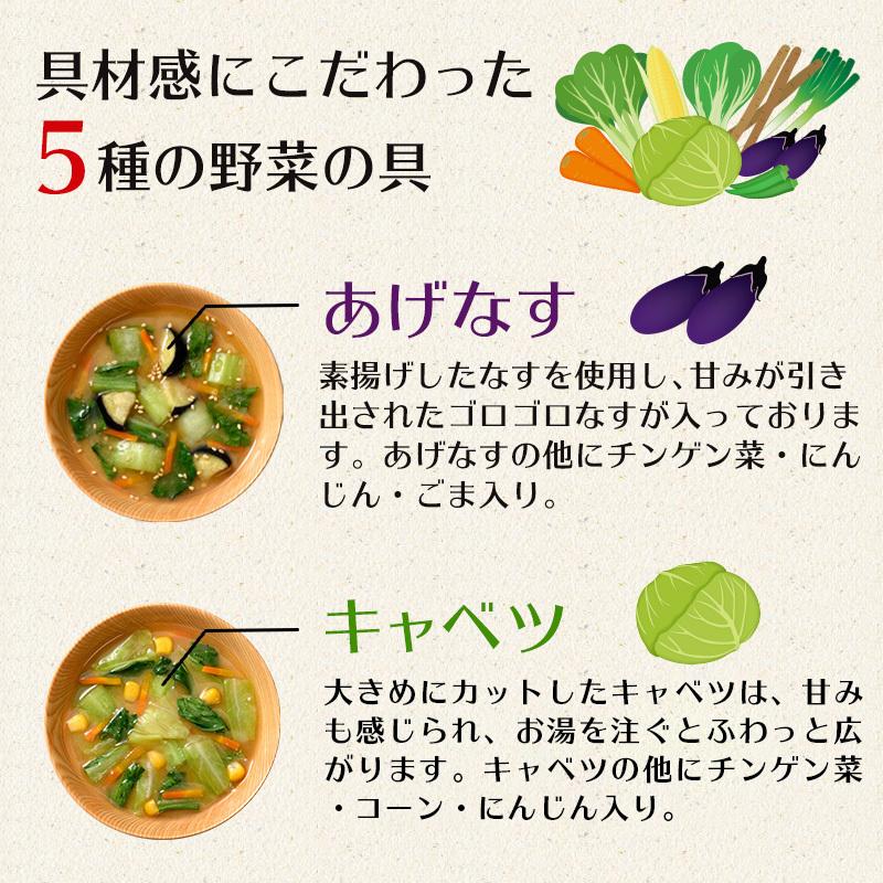 具材多めみそ汁セット36食  具沢山 5種の野菜を味わう味噌汁40食＋フリーズドライ 毎日食べたいおみそ汁16食(8食×2袋) ひかり味噌 即席みそ汁 福袋