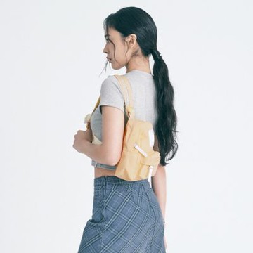 CILOCALA 亮彩尼龍防潑水後背包 芒草駝(迷你)