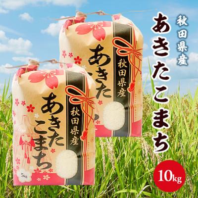 ふるさと納税 潟上市 令和5年産秋田県産あきたこまち一等米10kg(5kg×2袋)