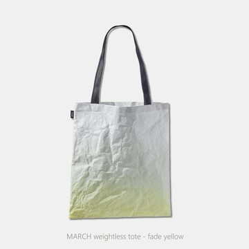 超輕量購物托特袋 - 漸層黃