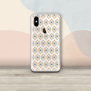 幾何排列 支援各品牌手機殼CSAF23