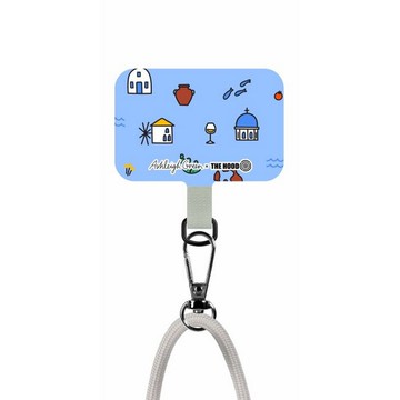 Ashleigh Green Santorini手機掛繩連夾片6mm/10mm粗掛繩