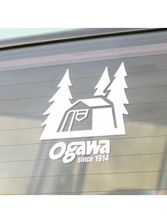 OGAWA カッティングステッカーL ホワイト