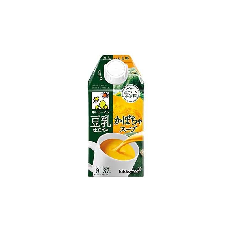 キッコーマン食品 豆乳仕立てのかぼちゃスープ500ml12