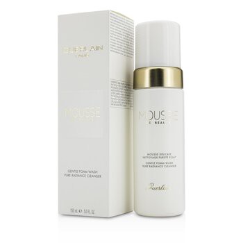Guerlain 嬌蘭 純淨美肌清潔SPA彈力潔面慕絲 Pure Radiance Cleanser - Mousse De Beaute Gentle Foam Wash 150ml/5oz-卸妝/洗面乳