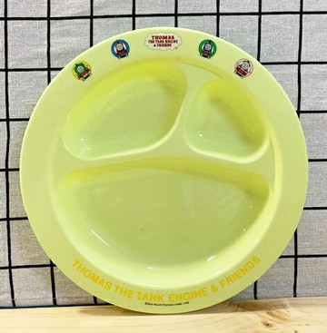 【震撼精品百貨】湯瑪士小火車 Thomas & Friends 湯瑪士 日本餐盤-綠*04366 震撼日式精品百貨