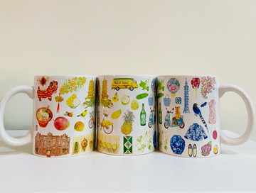 馬克杯 繽紛的台灣