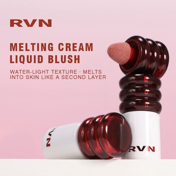 小紅書爆款💕RVN融滑奶油液體腮紅棒 水光自然提亮 純欲韓系 24h持妝 會成膜的腮紅 空氣感液體 腮紅液 液體腮紅