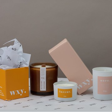 【英國 wxy】Amber 蠟燭(L)- 煙燻玫瑰 & 蘇門答臘 /350g