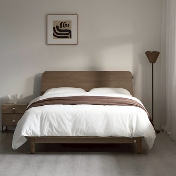 【iloom 怡倫家居】Heizel R 雙人床架 (床架 雙人床 雙人床架)