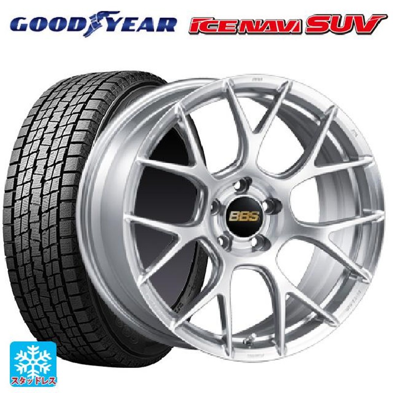 送料無料 スタッドレスタイヤホイール 4本セット 2024年製 225/60R18 100Q グッドイヤー アイスナビ SUV # BBS RE-V7  | LINEブランドカタログ