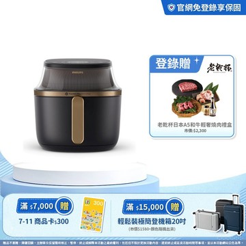 ★登錄送老乾杯燒肉禮盒★飛利浦透視海星氣炸鍋4.2L 星視界(NA322/00)