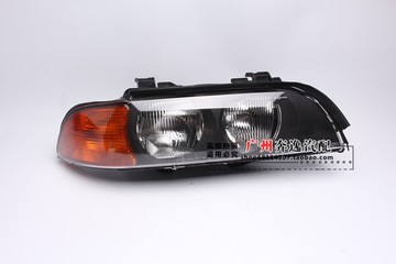 適配寶馬 5系 E39 530I520I528I540I 改裝 前大燈 照明大燈 半總