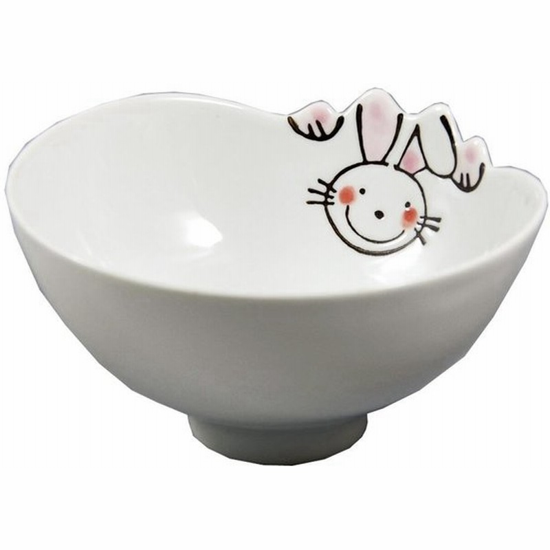 有田焼 波佐見焼 子ども食器 茶碗 うさぎ 食器 茶碗 通販 Lineポイント最大0 5 Get Lineショッピング
