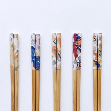 蕨美食光竹筷-5雙組/系列2|餐具 環保 廚房 餐桌 禮物 婚禮 畢業