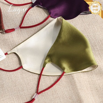 【冰感防曬】真絲口罩 防曬面罩 冰絲口罩 防紫外線 雙面桑蠶絲 透氣親膚 男女通用 夏季出行必備