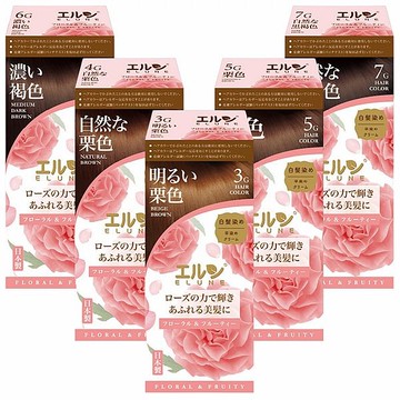 伊露恩 花香染髮霜(1組入) 款式可選【小三美日】DS015863 黑髮 遮白髮 補色 新髮色