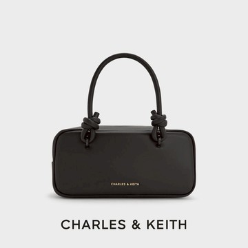 【CHARLES & KEITH】熱銷補貨! Sammie 扭結保齡球包｜擁抱溫柔季節｜快速出貨