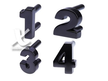 【協進五金】數字把手 "1" 吊黑鎳