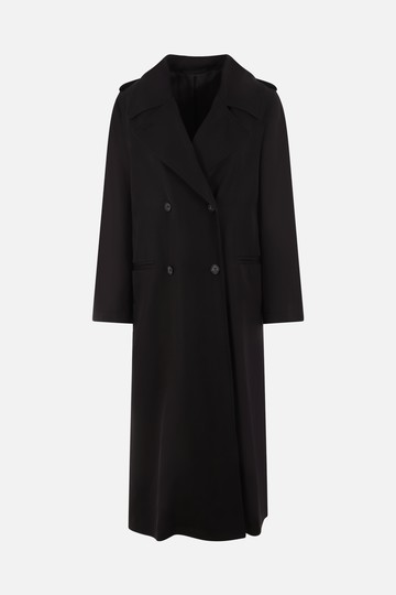 TOTEME double-breasted drill trench coat Woman