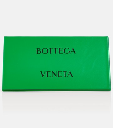 Bottega Veneta Mirrored oval sunglasses