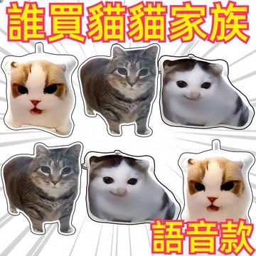 德語小貓語音掛件 柏林之聲希特喵 oiiaioiai貓 逆轉貓 meme貓 喵髮聲毛絨玩偶 創意可發聲鑰匙扣 小挂件吊飾