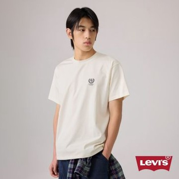 Levi s 寬鬆短袖T恤 / 白 / 涼感面料 男生上衣 人氣新品