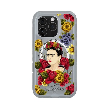 iPhone 16 Pro AirX 流變灰 - Frida Kahlo - 卡蘿與花