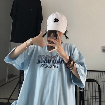 短袖t恤女夏季新款潮原宿風寬松體恤設計感半袖顯瘦上衣