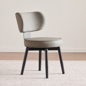 MUNA家居  麥斯貓抓皮餐椅/轉椅/A-96/共兩色   55X60X79cm