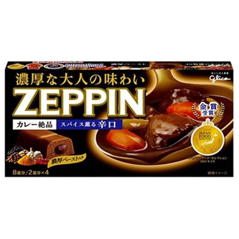 江崎グリコ カレーZEPPIN 辛口 175g×10個入