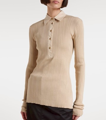 Toteme Jersey polo sweater