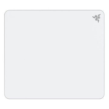 RAZER 雷蛇 Atlas 強化玻璃遊戲滑鼠墊 超平滑表面  白色  1個