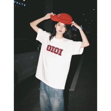 【現貨！當天出貨】女生短袖 純棉t恤 韓繫上衣 大尺碼女裝 oversize短tee 流行衣服 舒適短Tee 透氣棉t