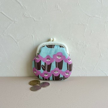 【粉色小花花】零錢包#小口金包#可愛#日系#收納