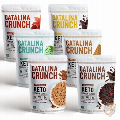 Catalina カタリナクランチ Keto シリアル バラエティパック ビーガン グルテンフリー 255g 6種類 朝食 通販 Lineポイント最大get Lineショッピング