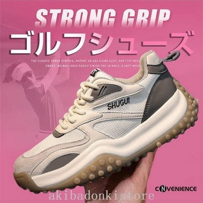 ゴルフシューズ レディース スパイクレス 安い スニーカー ランニングシューズ ウォーキングシューズ 幅広 軽量 通気 ブランド 運動靴 スポーツ アウトドア 通販 Lineポイント最大get Lineショッピング