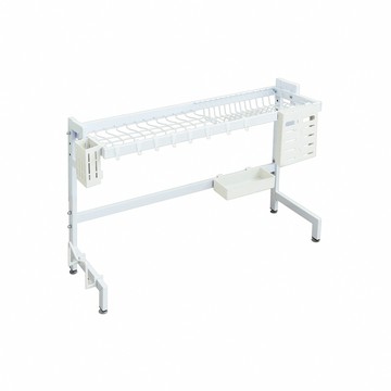 【dayneeds】[簡約風]廚房水槽架[單層]85cm大款-兩色可選白色