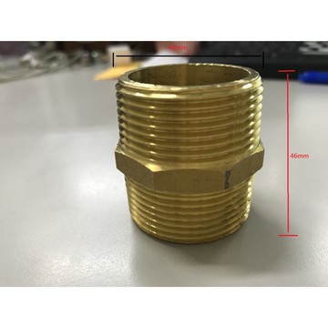 1吋2 立布接頭 1吋2外牙轉1吋2外牙 適用冷熱水管 高壓氣管 內外絲接頭 銅配件