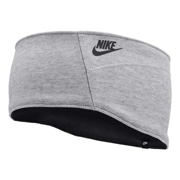 【NIKE耐吉】Therma-FIT 黑灰色刷毛保暖頭帶(N1009495096OS/FQ1559096) 登山運動頭巾 冬天 冬季 防寒流 露營 棒球 籃球 生日禮物 交換禮物