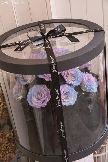 巨型抱抱桶/小香風永生花桶/永生花抱抱桶/情人節驚喜/生日禮物