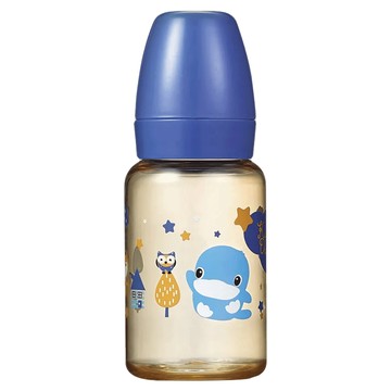 KU.KU Duckbill 酷咕鴨 星燦PPSU標準奶瓶  藍色  140ml  1個