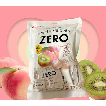 韓國🇰🇷LOTTE 樂天 zero水果軟糖 柑橘柚子軟糖 樂天 零卡水果軟糖zero軟糖 238g零卡軟糖 水蜜桃 零卡