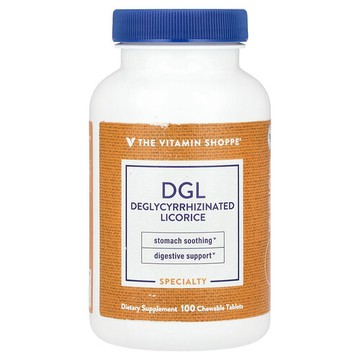 The Vitamin Shoppe, DGL（脫甘草酸甘草），100 片咀嚼片