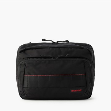 BRIEFING AG 側背包-中-黑色