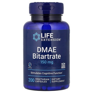 Life Extension, DHEA 酒石酸氫鹽，150 毫克，200 粒素食膠囊