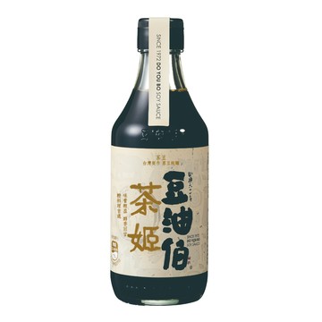 豆油伯 茶姬釀造醬油 300ml 台灣茶豆釀造 輕鹹回甘  1瓶