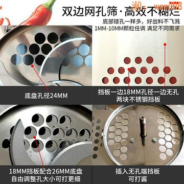 【店長推薦】切辣椒機商用剁椒打蒜泥生姜機器電動食堂切菜機騰匯全自動碎菜機